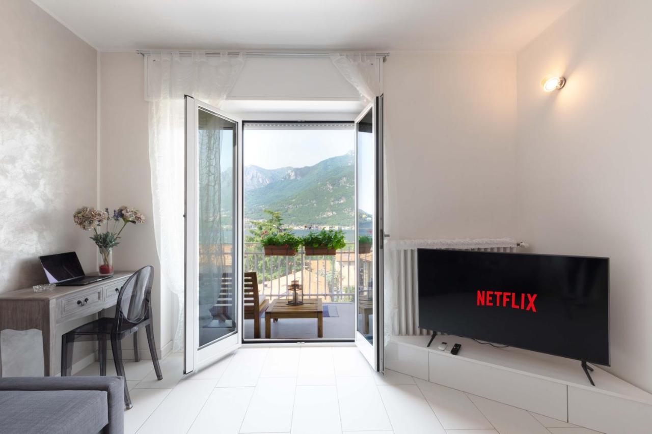 Terrazza Sul Lago - Open Space E Netflix Apartment Lecco Ngoại thất bức ảnh